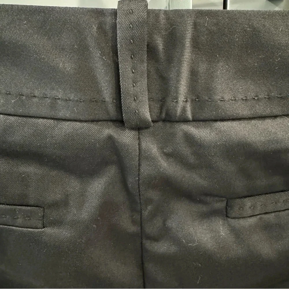 Banana Republic NWOT Black Martin Fit Bermuda Shorts size‎ 4